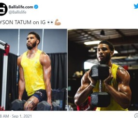 在线体育-休赛期塔图姆疯狂增肌 新季他与绿军将有何改变？